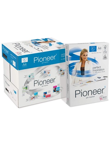 PAPEL FOTOCOPIA DIN A4, 90 gr  PIONNER 500 hojas