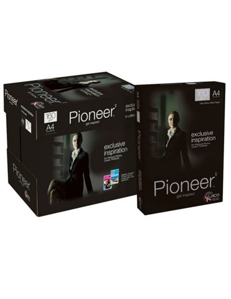 PAPEL FOTOCOPIA DIN A4, 160 gr  PIONNER 250 hojas