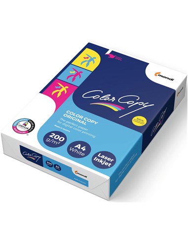 PAPEL DIN A4 200 gr LASER COLOR COPY 250 hojas