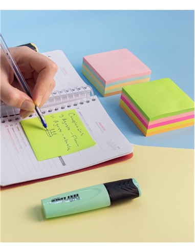 NOTAS ADHESIVAS 75X75 (400 H.) FLUOR