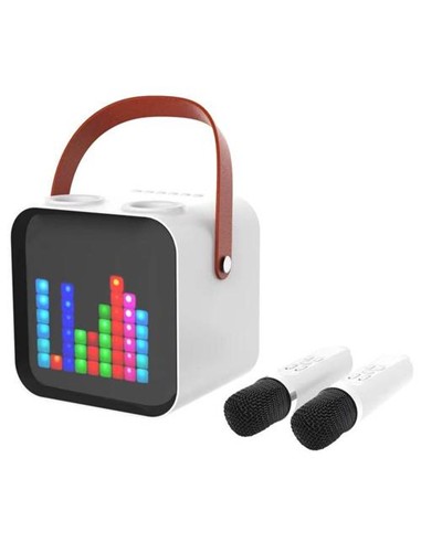 ALTAVOZ BT KARAOKE BLANCO SAKKYO