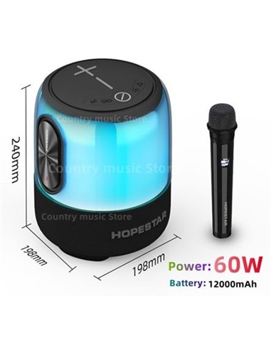 ALTAVOZ PORTÁTIL BT 60W SERIE HOPESTAR