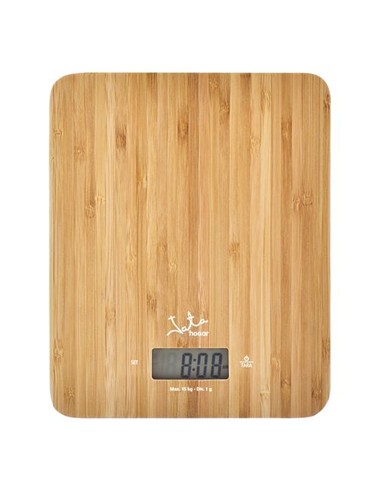 BALANZA C/RELOJ+TEMPORIZADOR 15KG JATA