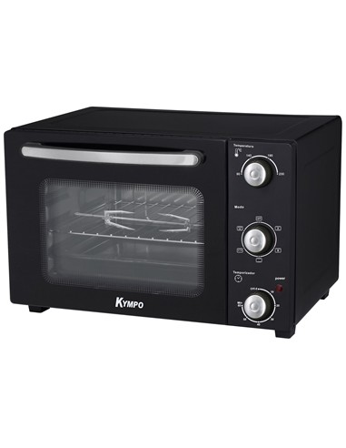 HORNO SOBREMESA 22L NEGRO KYMPO