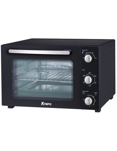 HORNO SOBREMESA 38L NEGRO KYMPO