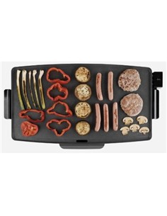 PLANCHA DE ASAR 2400W 60X35CM NEGRO
