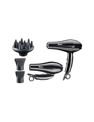 SECADOR PELO 2000W NEGRO KYMPO