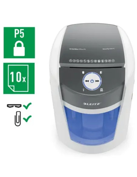 DESTRUCTORA LEITZ IQ OPTIMAX Microcorte P5