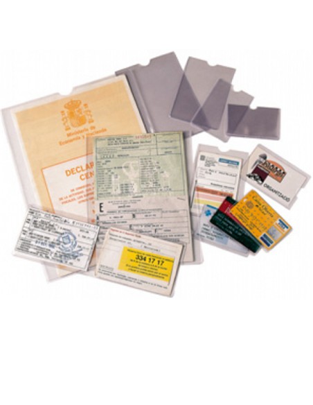 FUNDA TRANSPARENTE SIN TALADRO FOLIO