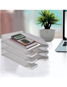 BANDEJA SOBREMESA TRANSPARENTE VIOLETA 2