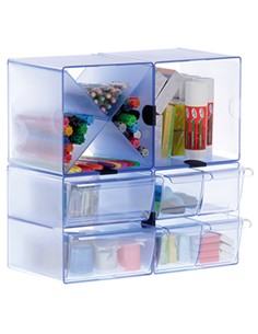 ORGANIZADOR ARCHICUBO 4 COMPARTIMENTOS EN X 2