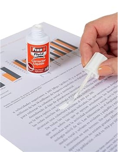 LIQUIDO CORRECTOR BOTELLA ARTES/FIXO