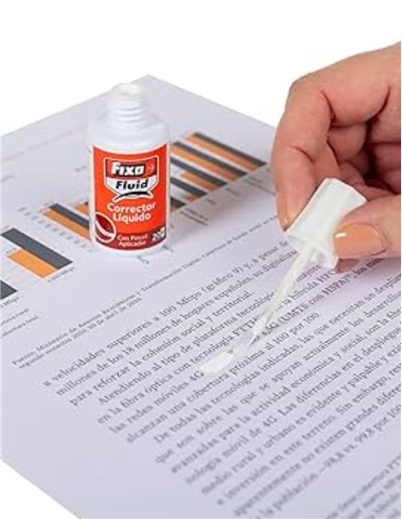 LIQUIDO CORRECTOR BOTELLA ARTES/FIXO