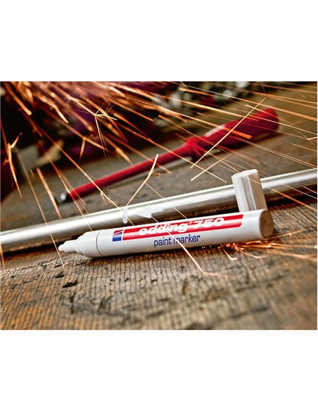 ROTULADOR EDDING 750 BLANCO