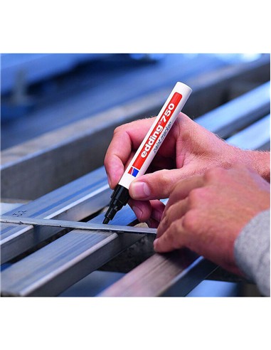 ROTULADOR EDDING 750 ROJO