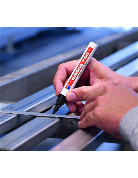 ROTULADOR EDDING 750 ROJO