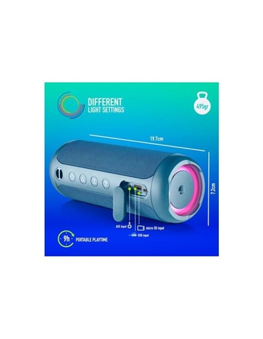 ALTAVOCES NGS ROLLER FURIA 2 RGB PORTATIL WATERPRO