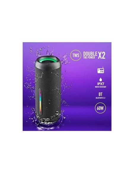 ALTAVOCES NGS ROLLER FURIA 3 RGB PORTATIL WATERPRO