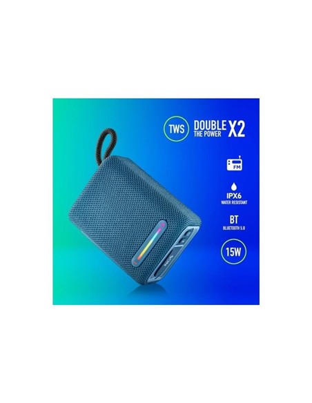 ALTAVOCES NGS ROLLER FURIA RGB PORTATIL WATERPROOF