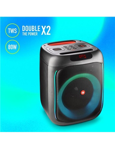 ALTAVOCES NGS WILDSWAG 80W LED USB/SD/BLUETOOTH/MI