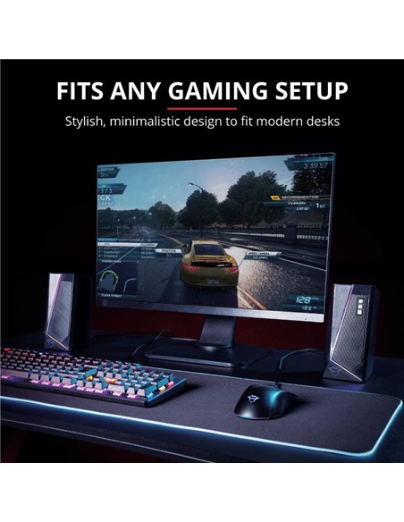 ALTAVOCES TRUST GAMING GTX 609 ZOXA RGB 2.0 SPEAKE