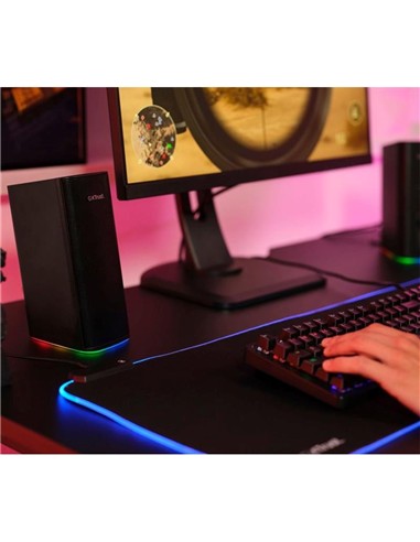ALTAVOCES TRUST GXT 612 CETIC GAMING RGB 2.0 USB/W