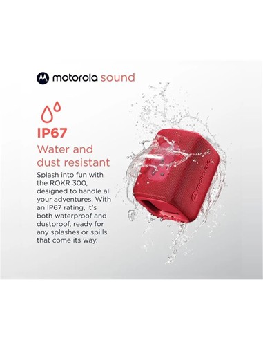 ALTAVOZ MOTOROLA ROKR 300 WIRELESS BLUETOOTH 5.3 I