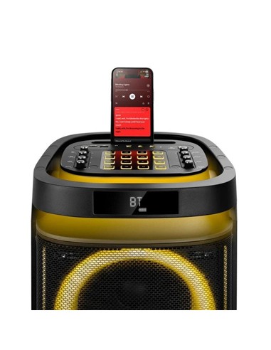 ALTAVOZ PHOENIX RUMBLEBOSS XL USB FM BT RGB 160W K