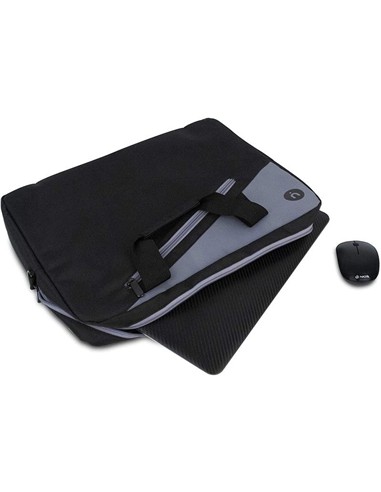 MALETIN NGS MONRAY MASTER 15,6 BLACK + RATON WIREL