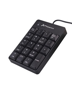 TECLADO NUMERICO PHOENIX KEYPAD USB 19 TECLAS BLAC 2