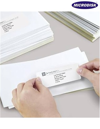 ETIQUETA DIN A-4 63,5 X 38,1