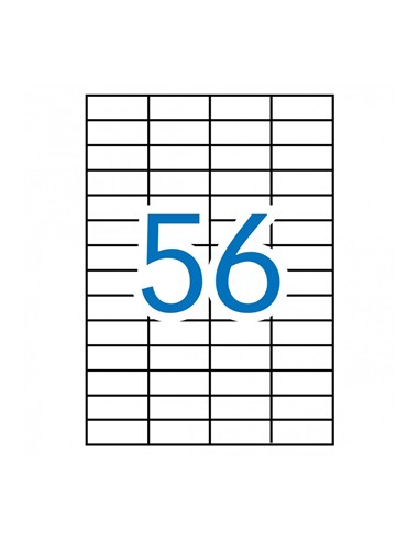 ETIQUETA DIN A-4 52,5X21,2