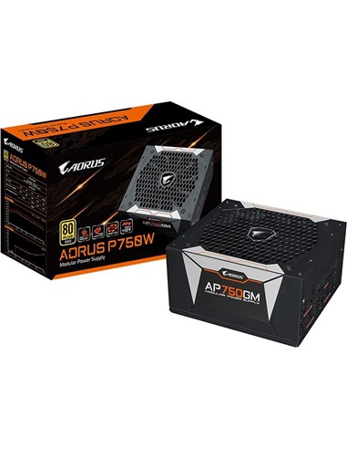 FUENTE DE ALIMENTACION GIGABYTE UD 750W  80+ MODUL