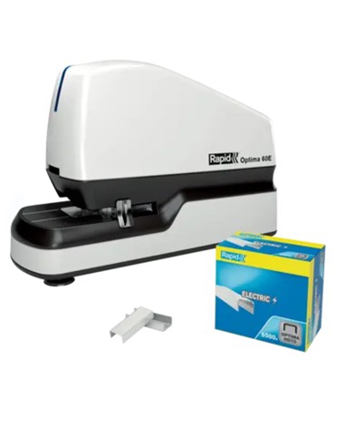 GRAPADORA ELECTRICA RAPID OPTIMA 60 (60 hojas)