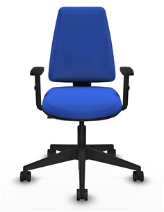 SILLA ELCHE AZUL BRAZOS REGULABLES 2