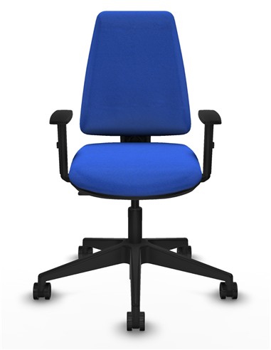 SILLA ELCHE AZUL BRAZOS REGULABLES