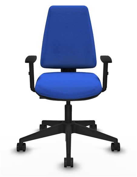 SILLA ELCHE AZUL BRAZOS REGULABLES