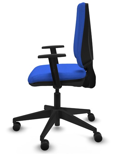 SILLA ELCHE AZUL BRAZOS REGULABLES