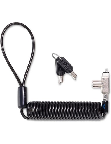 CABLE SEGURIDAD KENSINGTON PORTATIL WEDGE CON LLAV