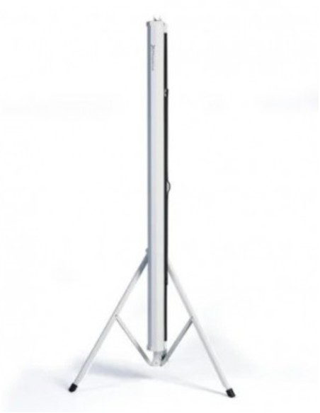 PANTALLA PRESENTACION CON TRIPODE 152 x 152 cm.