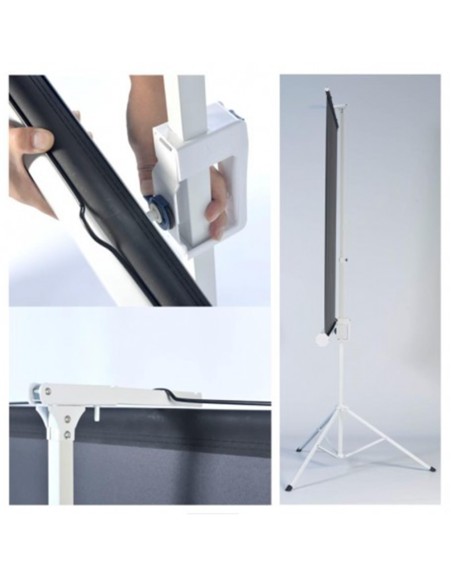 PANTALLA PRESENTACION CON TRIPODE 200x200 cm