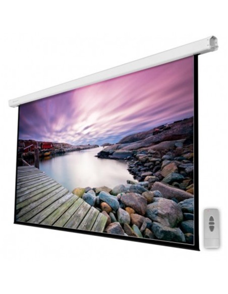 PANTALLA PRESENTACION PARED ELECTRICA 240x240 cm