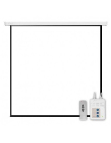 PANTALLA PRESENTACION PARED ELECTRICA 240x240 cm