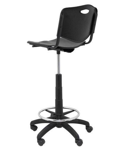 SILLA TABURETE CON RESPALDO ROBLEDO