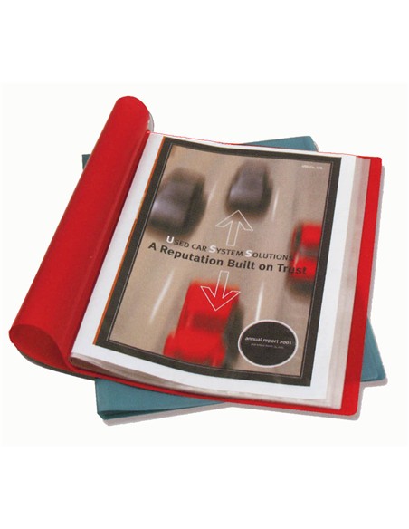CARPETA FOLIO 80 FUNDAS TAPA FLEXIBLE