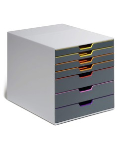 BANDEJA PORTADOCUMENTOS 7 CAJONES MULTICOLOR