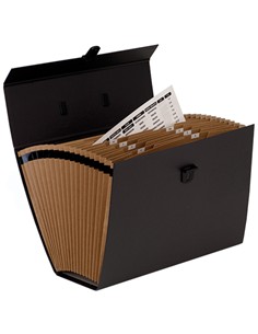 CARPETA FUELLE FOLIO PLASTICO MALETIN CON ASA 2