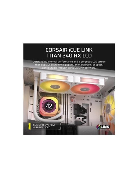 REFRIGERACION LIQUIDA CPU CORSAIR ICUELINK TITAN 2