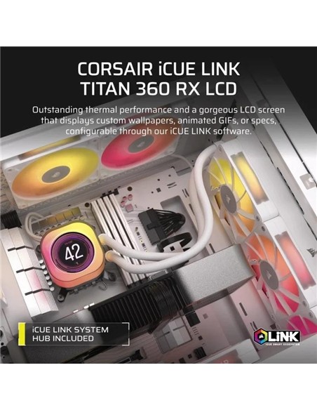 REFRIGERACION LIQUIDA CPU CORSAIR ICUELINK TITAN 3