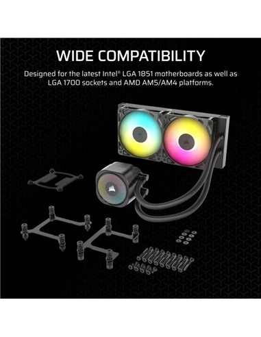 REFRIGERACION LIQUIDA CPU CORSAIR NAUTILUS 240MM A